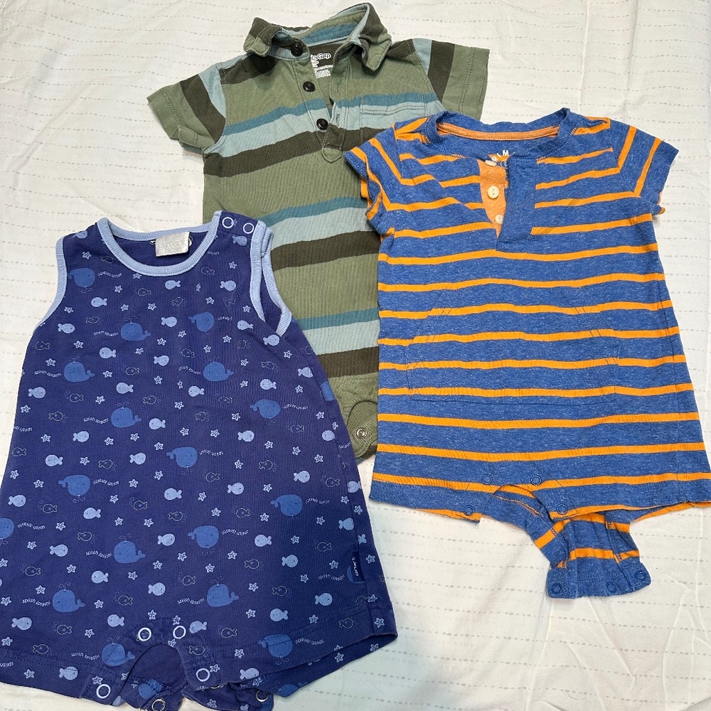 Baby boy rompers